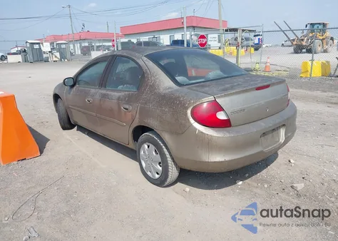 2002 Dodge Neon z USA, uszkodzony, nr VIN 1B3ES26C32D600313